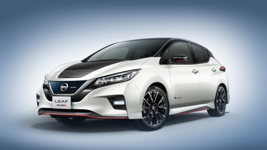 Elektromobiļa Nissan Leaf Nismo vadība ir ievērojami uzlabota