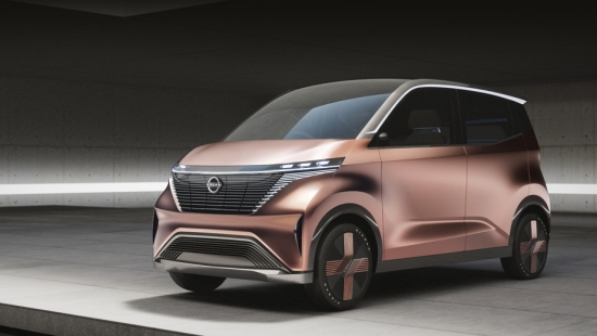 Nissan IMk concept for comfortable city traffic